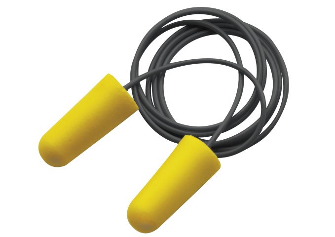 DISPOSABLE CORDED EARPLUG CLASS 5 27DB (BOX 100)
